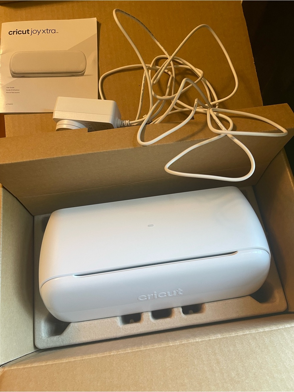 Cricut Xtra Crafting Machine — White and Red Accent